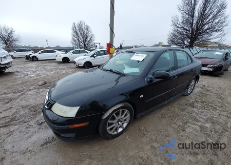 2003 Saab 9-3 z USA, uszkodzony, nr VIN YS3FB49S331042797